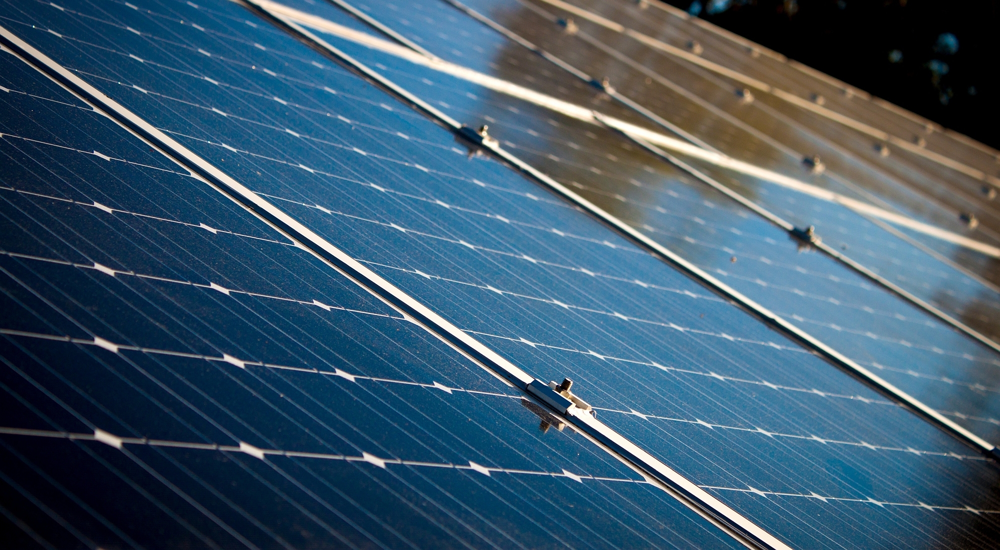 Foto von Solarpanelen